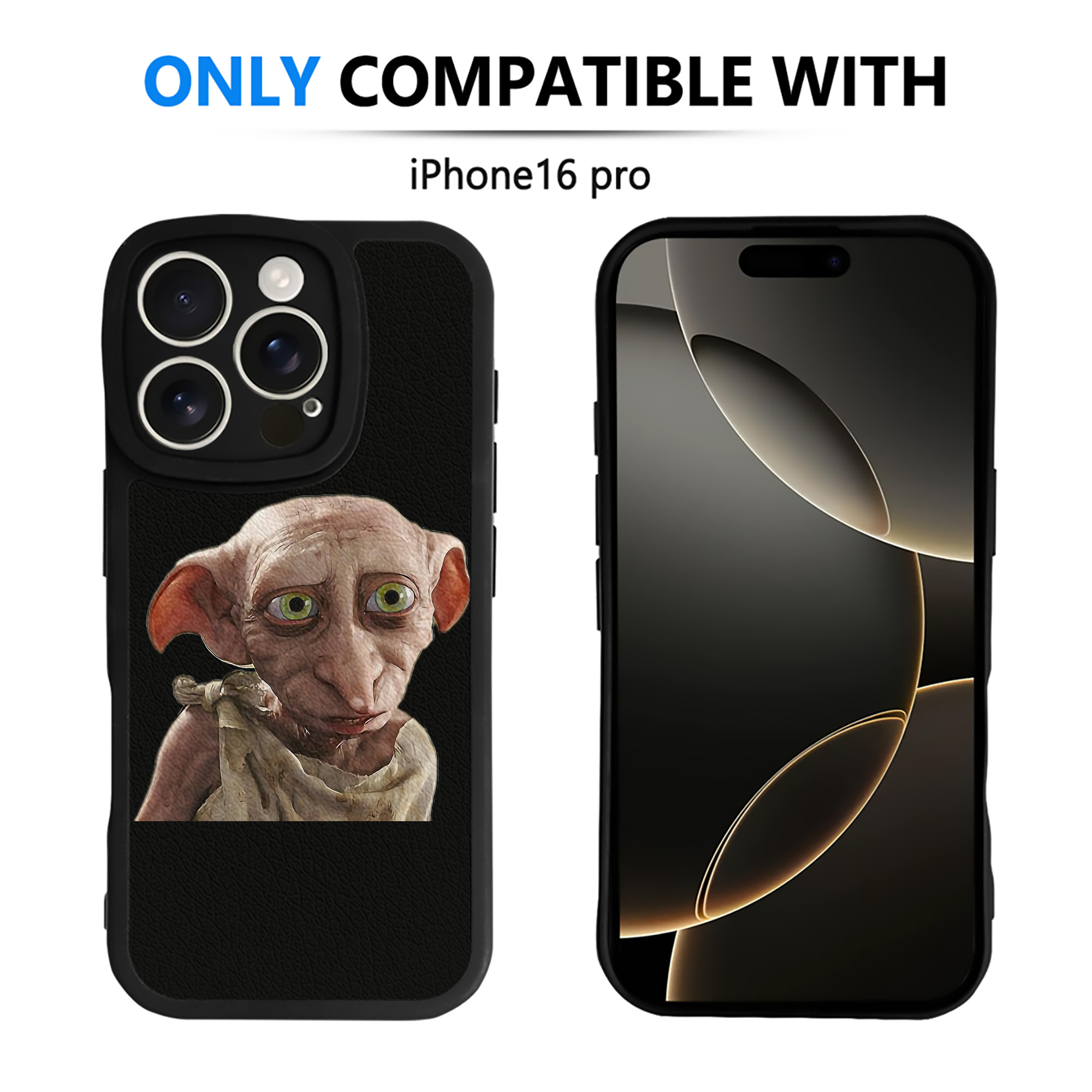 （画像用） Harry Potter ハリー・ポッターシリーズ 【iPhone 16シリーズ対応】シリコンスマホケース（レザー調） 材質：シリコン